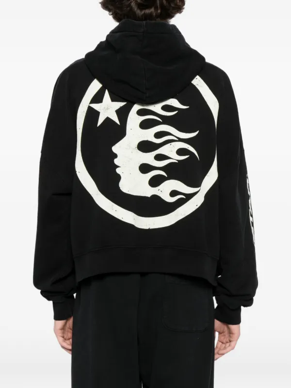 1*1様 Hellstar Hstar Hoodie ヘルスター フーディ パー HELLSTAR HStar Hoodie | Black | FARFETCH