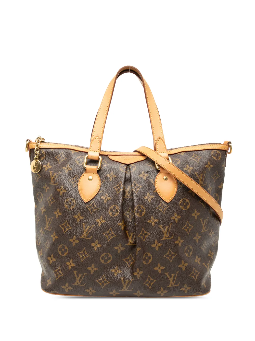 Louis Vuitton Pre-Owned Borsa a tracolla Palermo PM con monogramma 2013 | marrone | Image 1