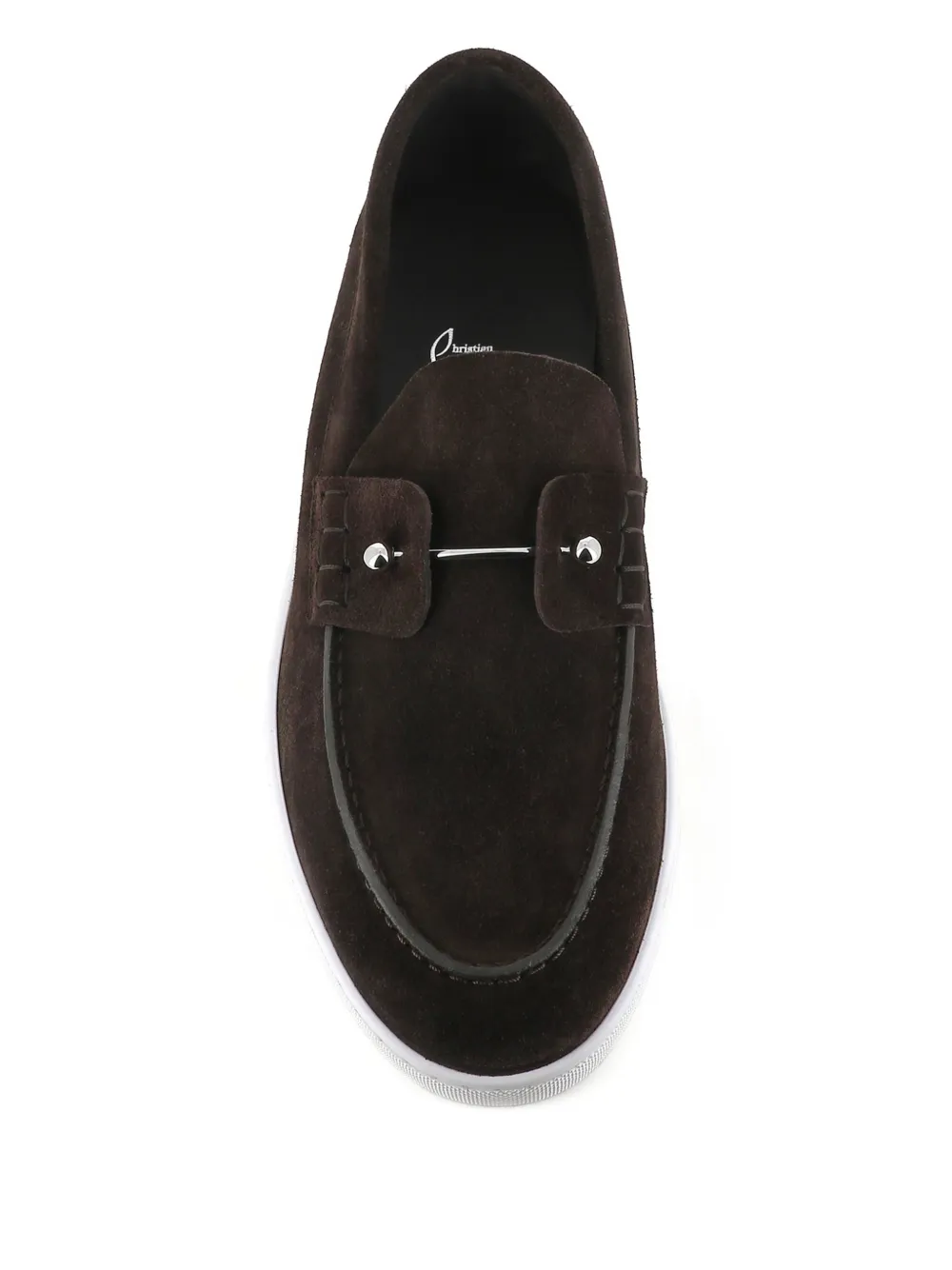 Christian Louboutin Chambeliboat suede loafers | Image 2