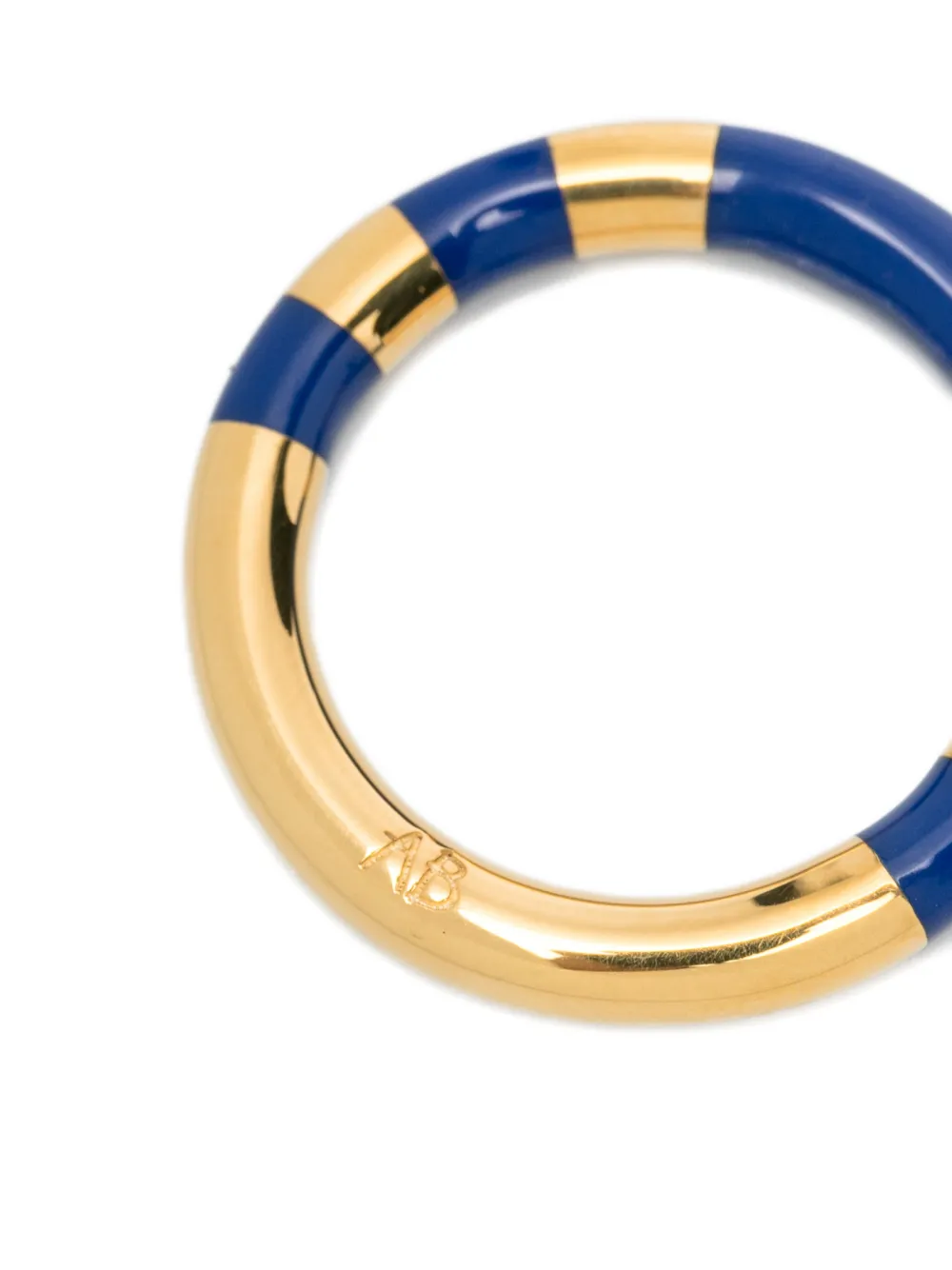  Aurelie Bidermann Positano Lapis Ring - Gold 