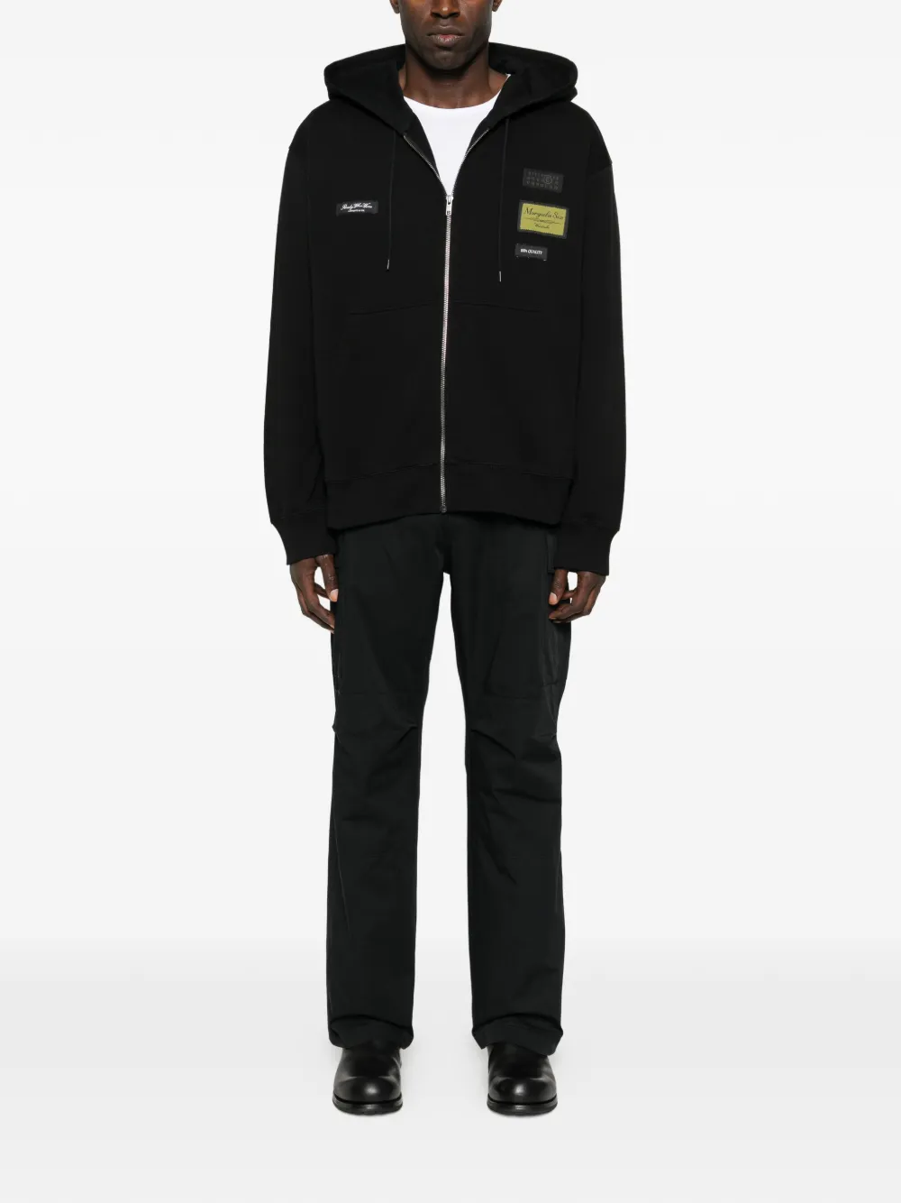 MM6 Maison Margiela cargo-pocket trousers - Zwart