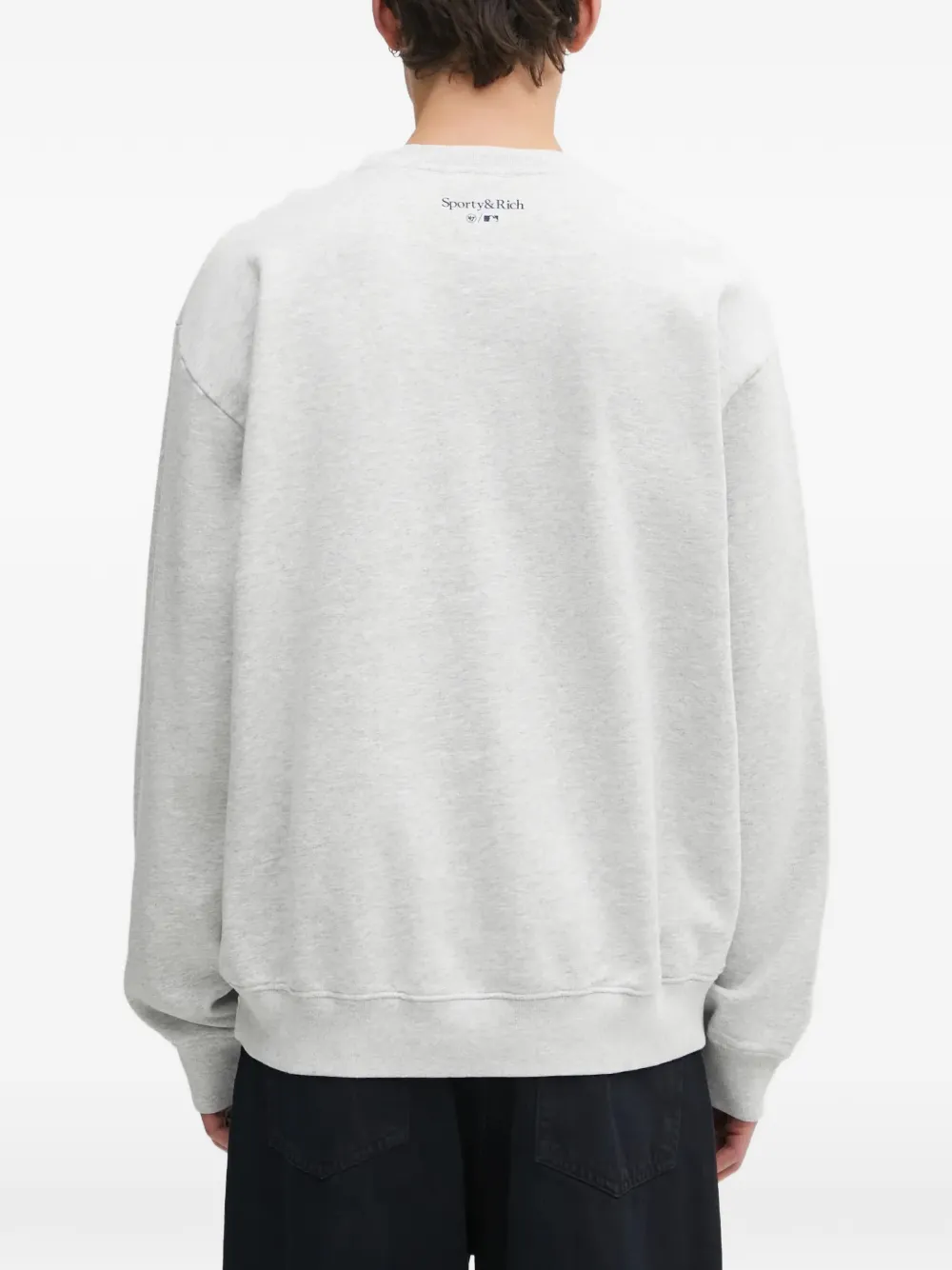 SPORTY & RICH グレースウェット Sporty & Rich グラフィック スウェットシャツ | グレー | FARFETCH JP