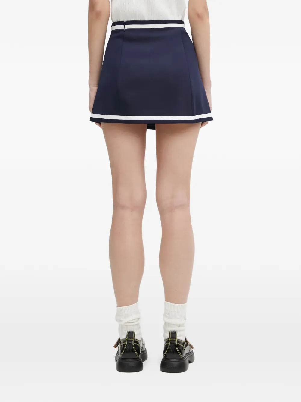 Sporty & Rich Hotel Eden Roc Mila mini-rok Blauw
