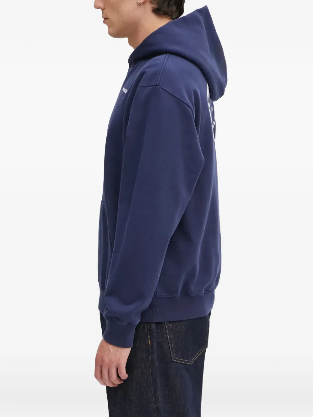 Sporty & Rich Hotel Eden Roc hoodie met zak Blauw