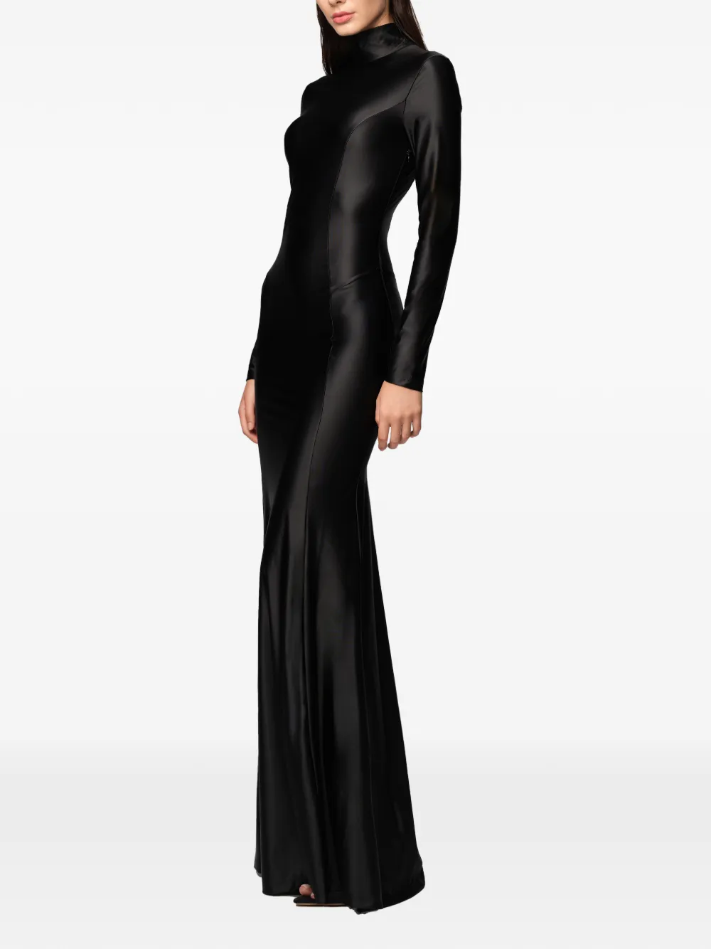 Cast Long-Sleeve Maxi Dress