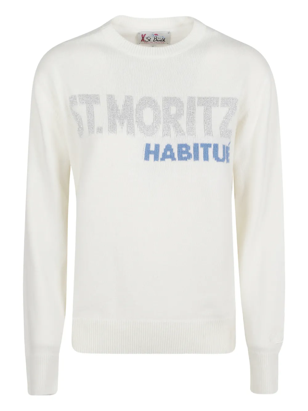 Mc2 Saint Barth New Queen Sweater In White