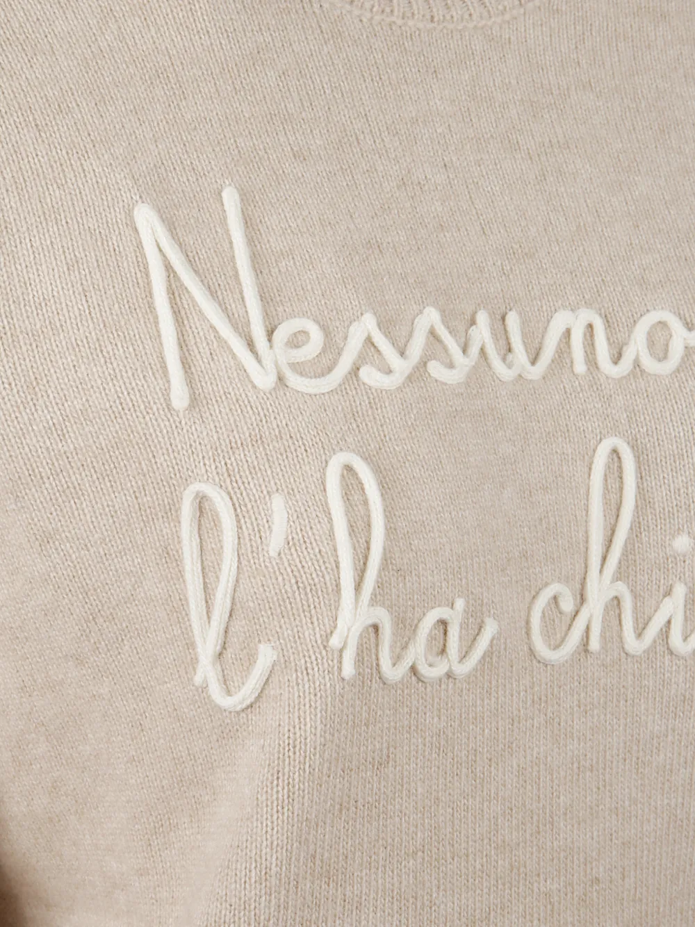 Mc2 Saint Barth New Queen Sweater In Neutral