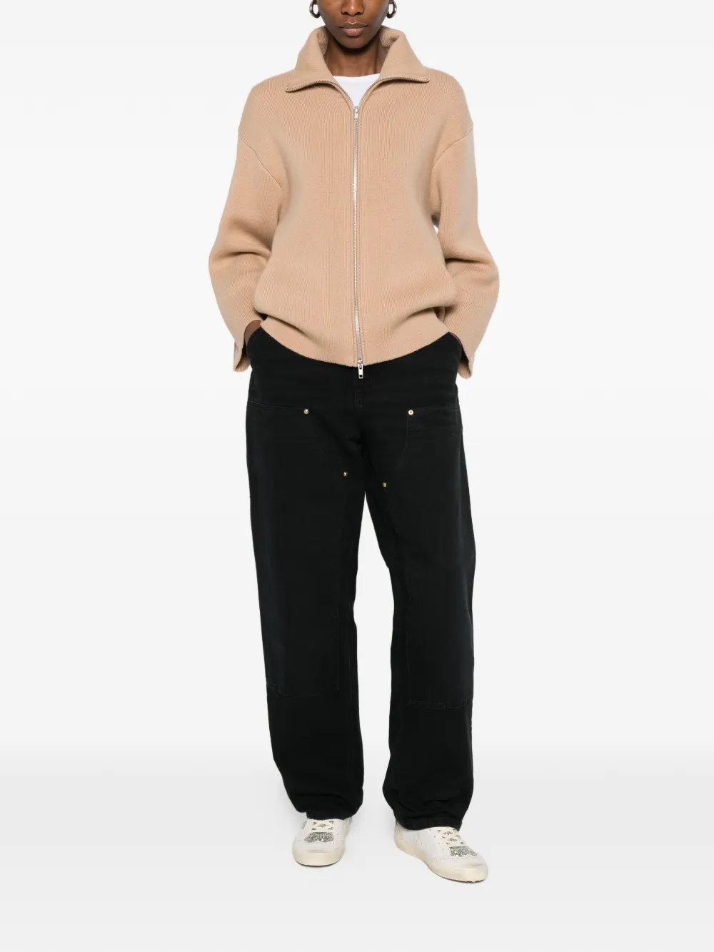 Carhartt WIP Broek met meerdere zakken Zwart