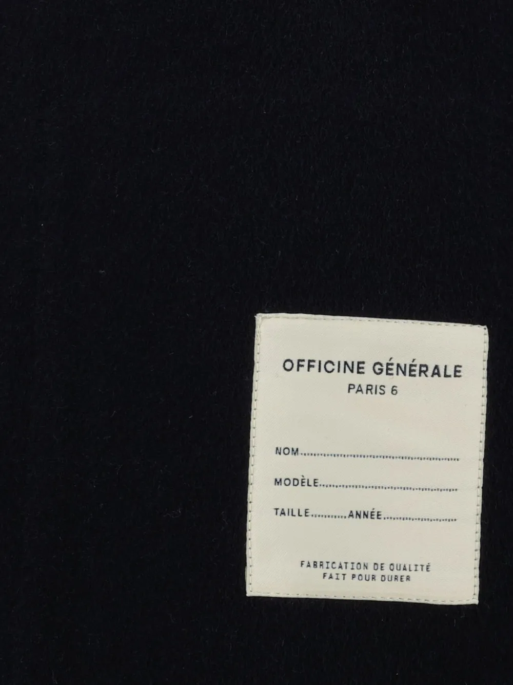 Officine Generale Cyril Single-breasted Blazer In Black