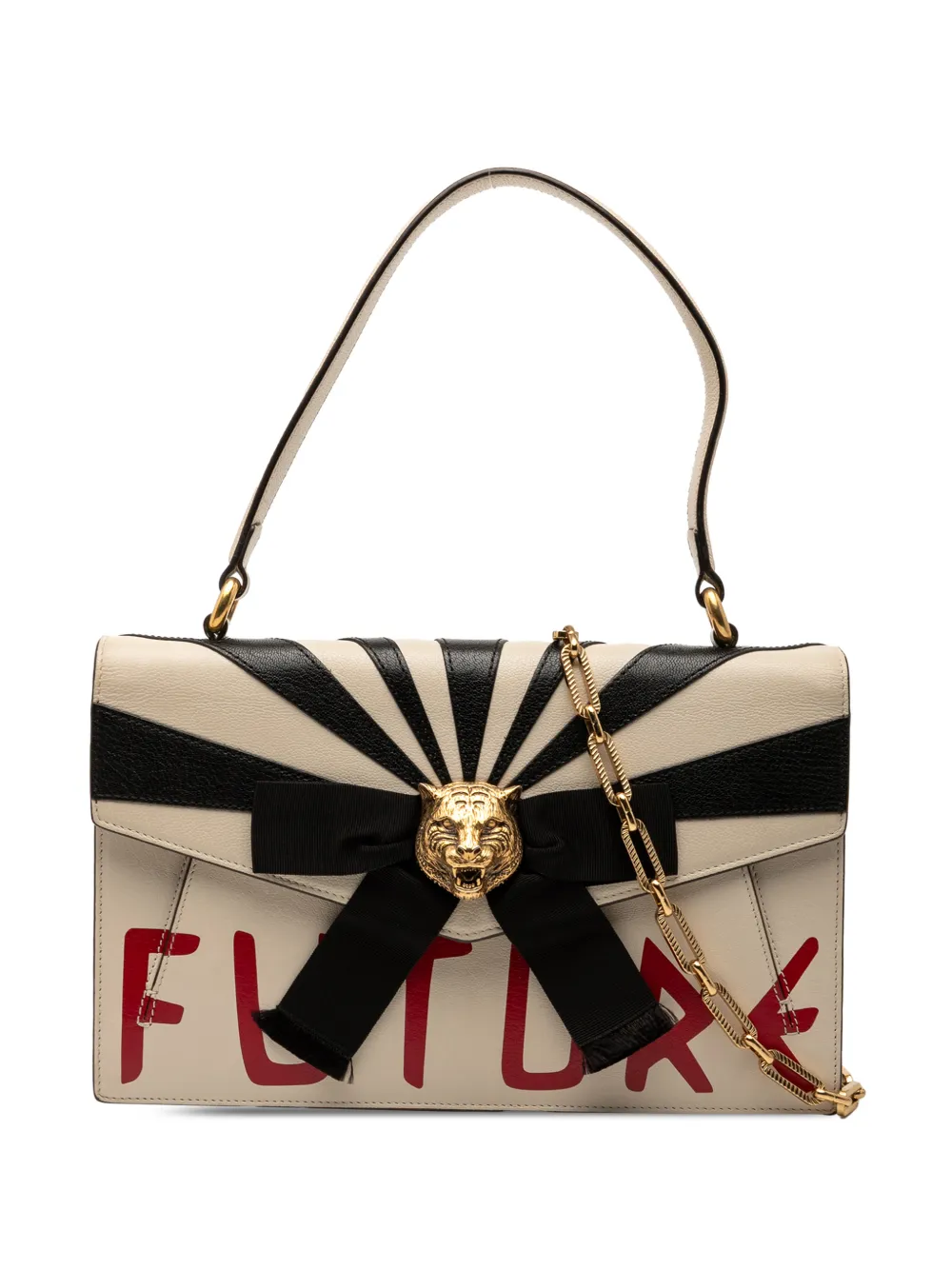 Gucci Pre-Owned Borsa a tracolla Osiride in pelle con battente e manico 2000-2015 - Marrone