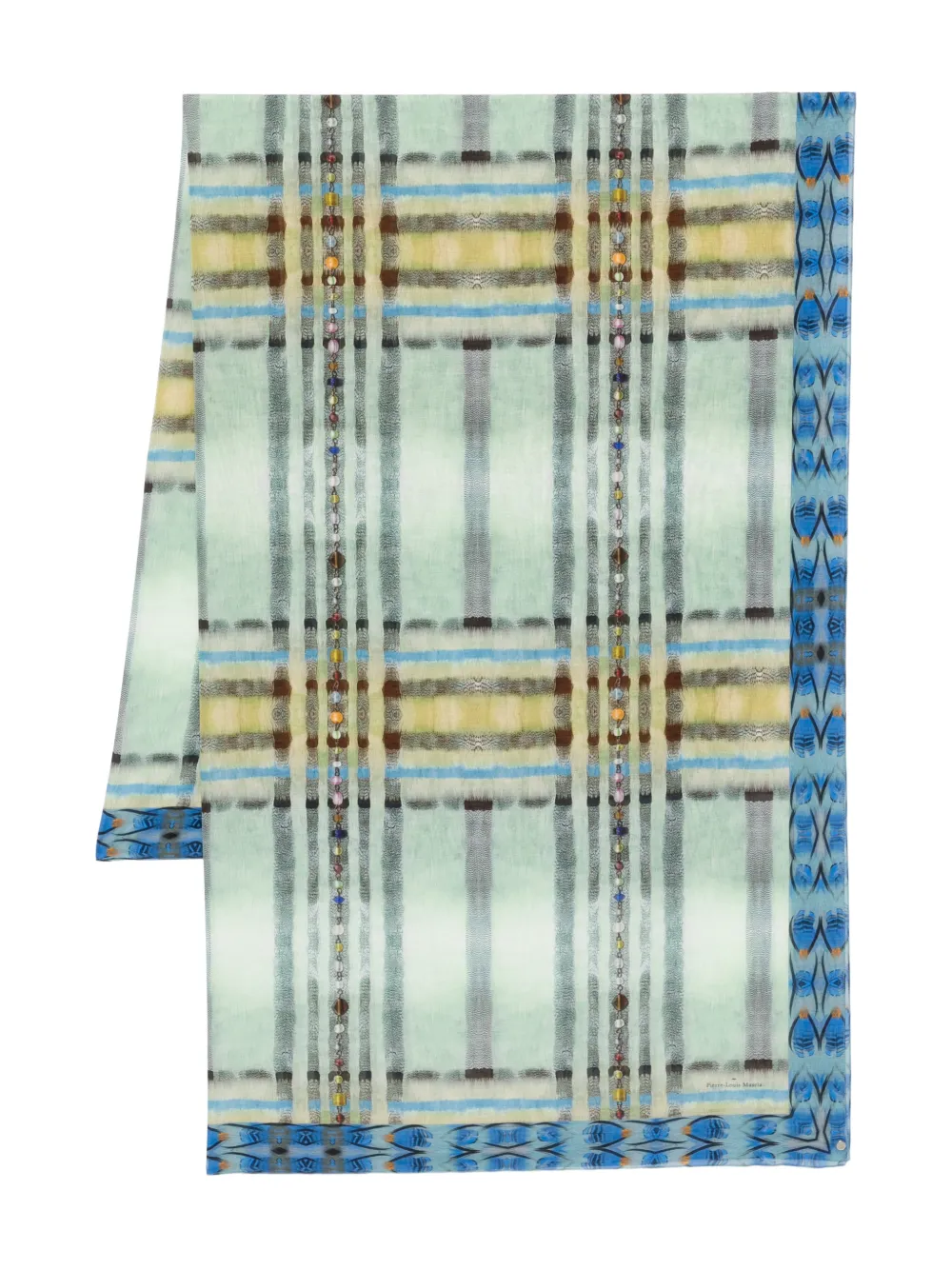 Pierre-Louis Mascia Hawnbci scarf - Toni neutri