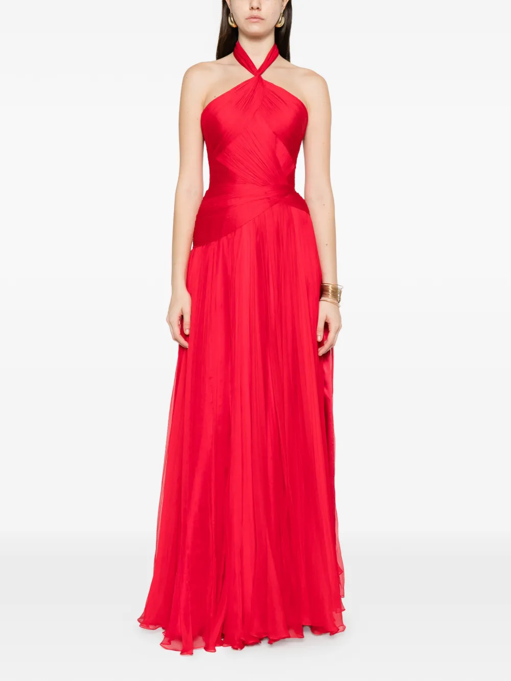 Iris Serban Lola maxi dress - Rood