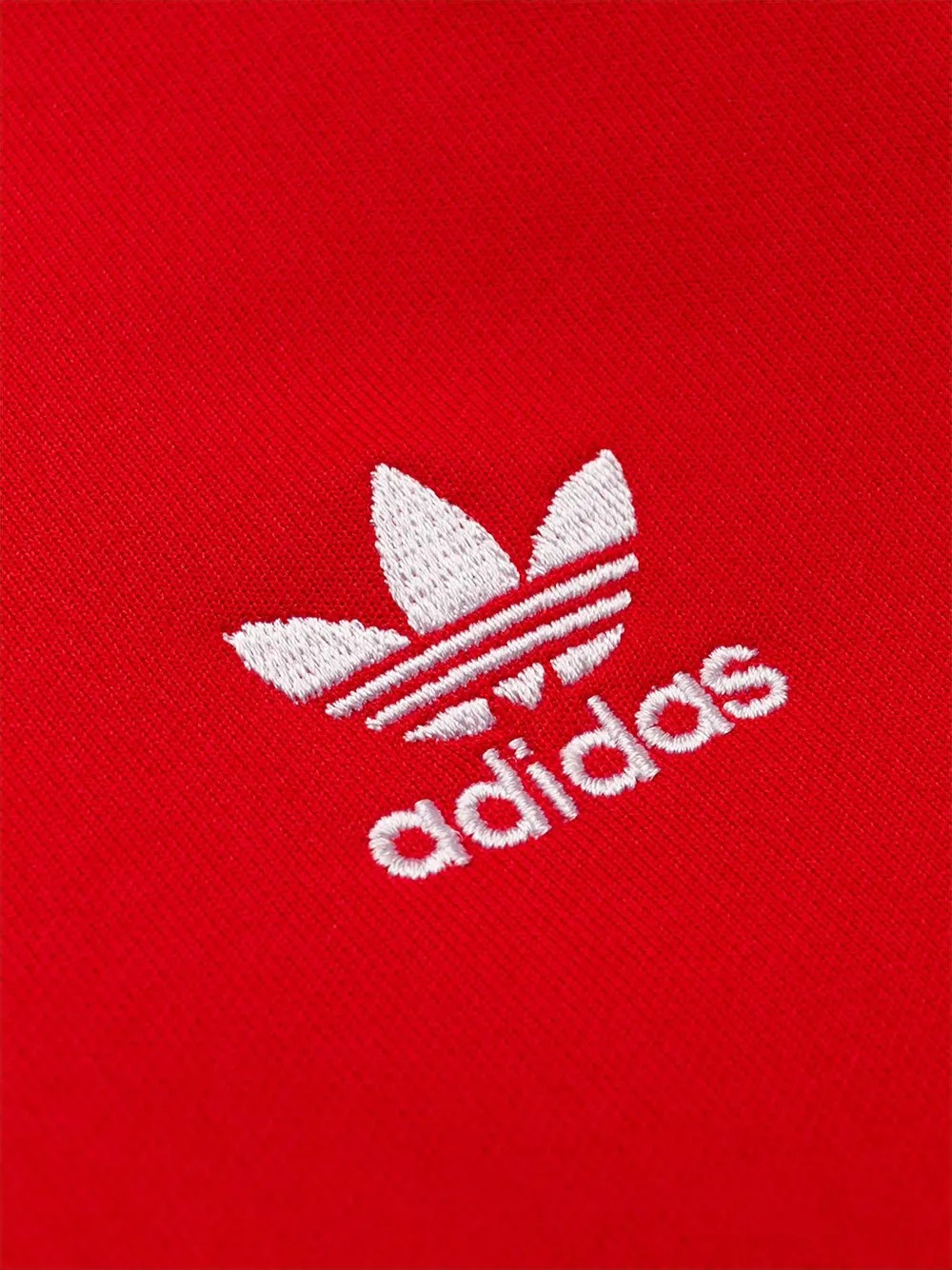  Adidas Superstar Striped-sleeve Track Jacket - Red 
