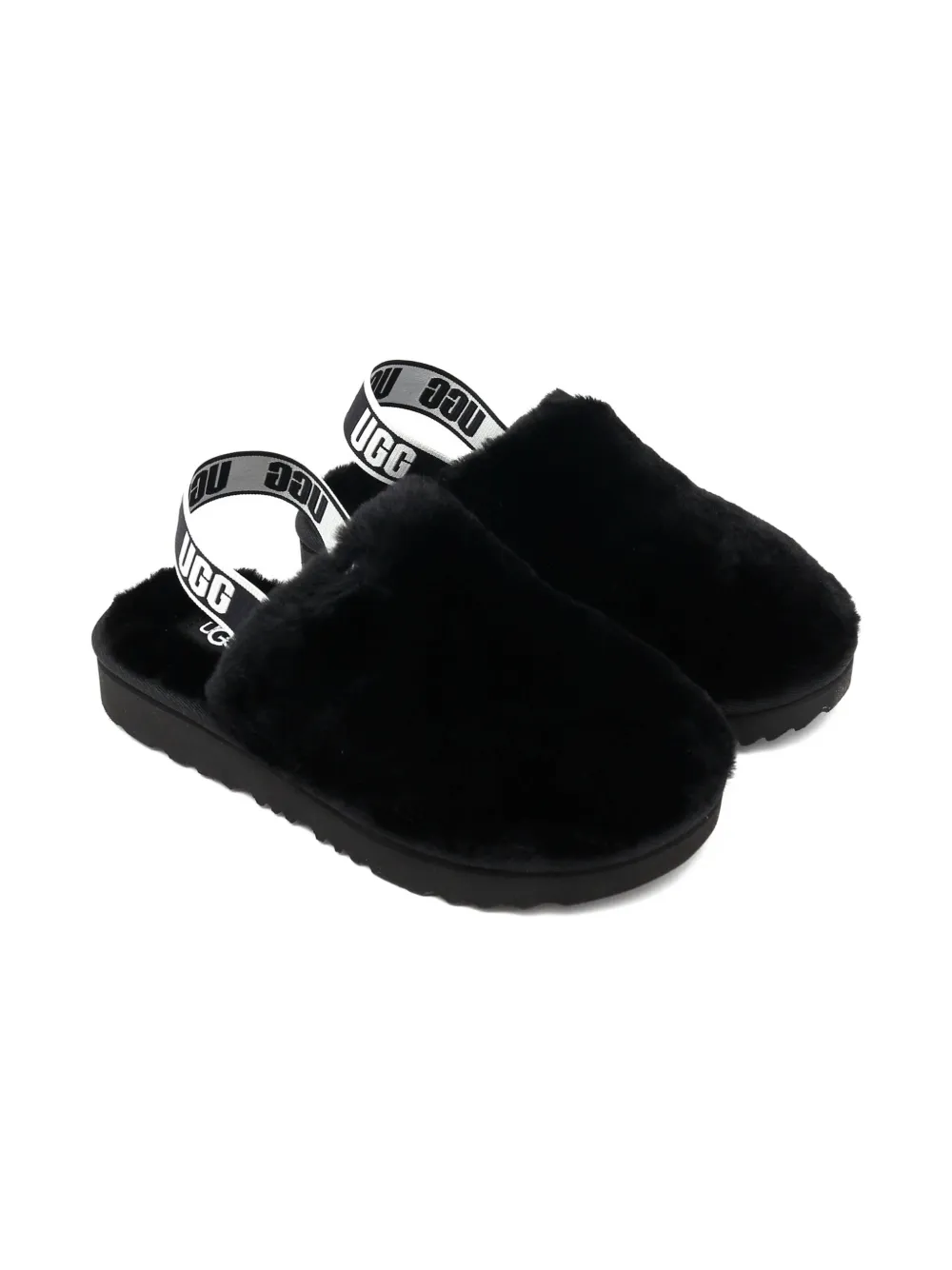 UGG Kids Fluff Yeah Clog PS clogs - Nero