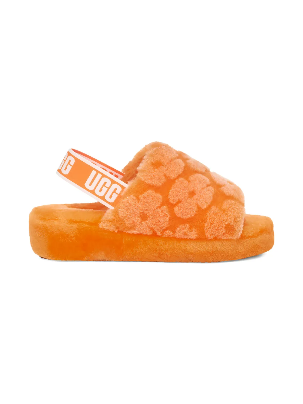 UGG Kids Fluff Yeah Poppy Slide GS sandals Oranje