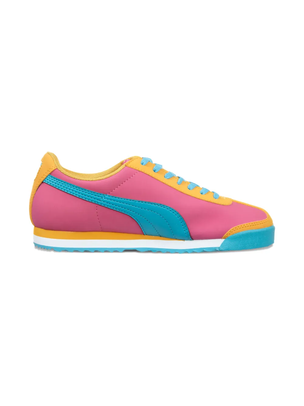 Puma Kids roma lace-up trainers - Rosa