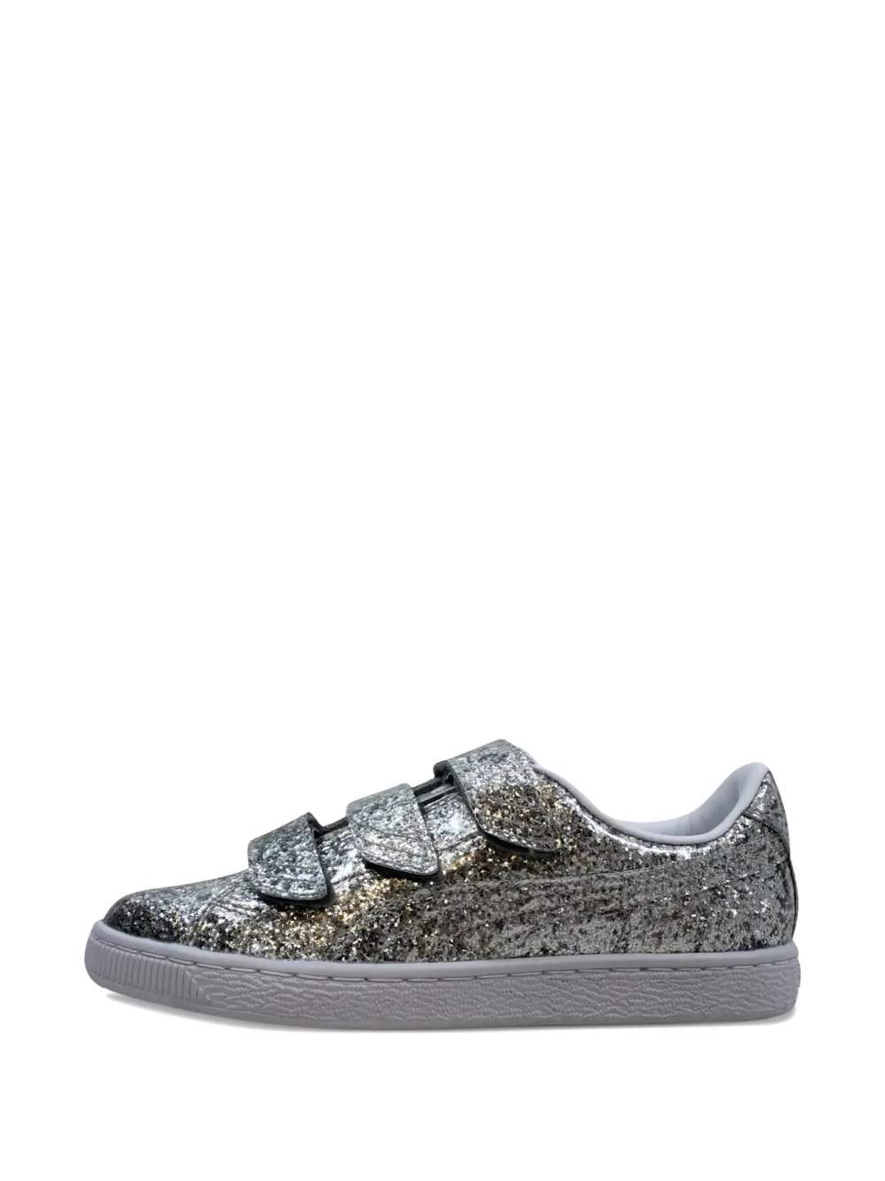 PUMA Basket Starp Glitter sneakers - Zilver