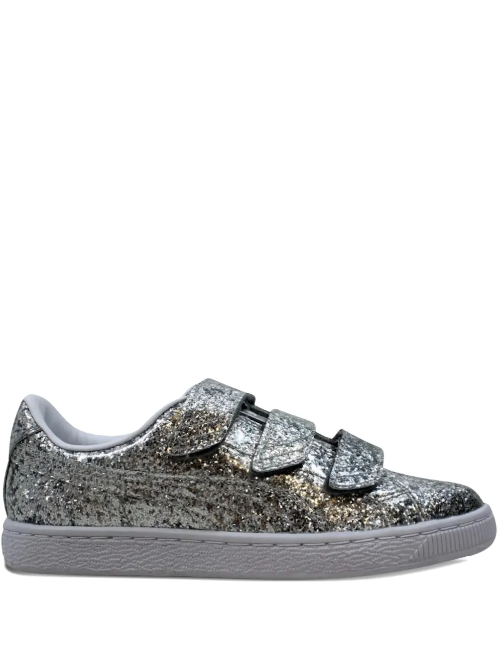 PUMA Basket Starp Glitter sneakers Zilver