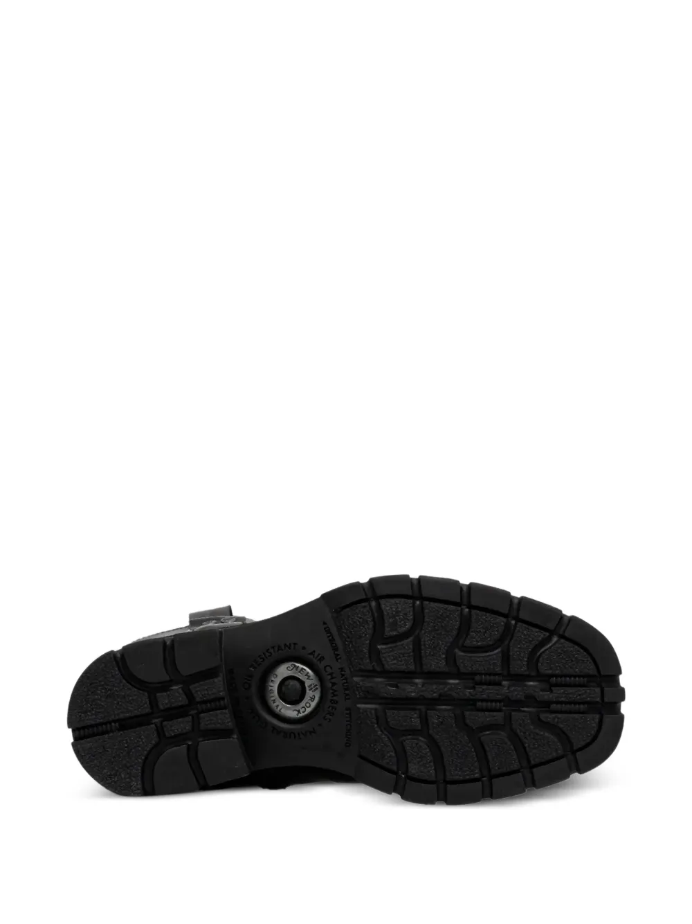 NEW ROCK Biker boots met gespbandje Zwart