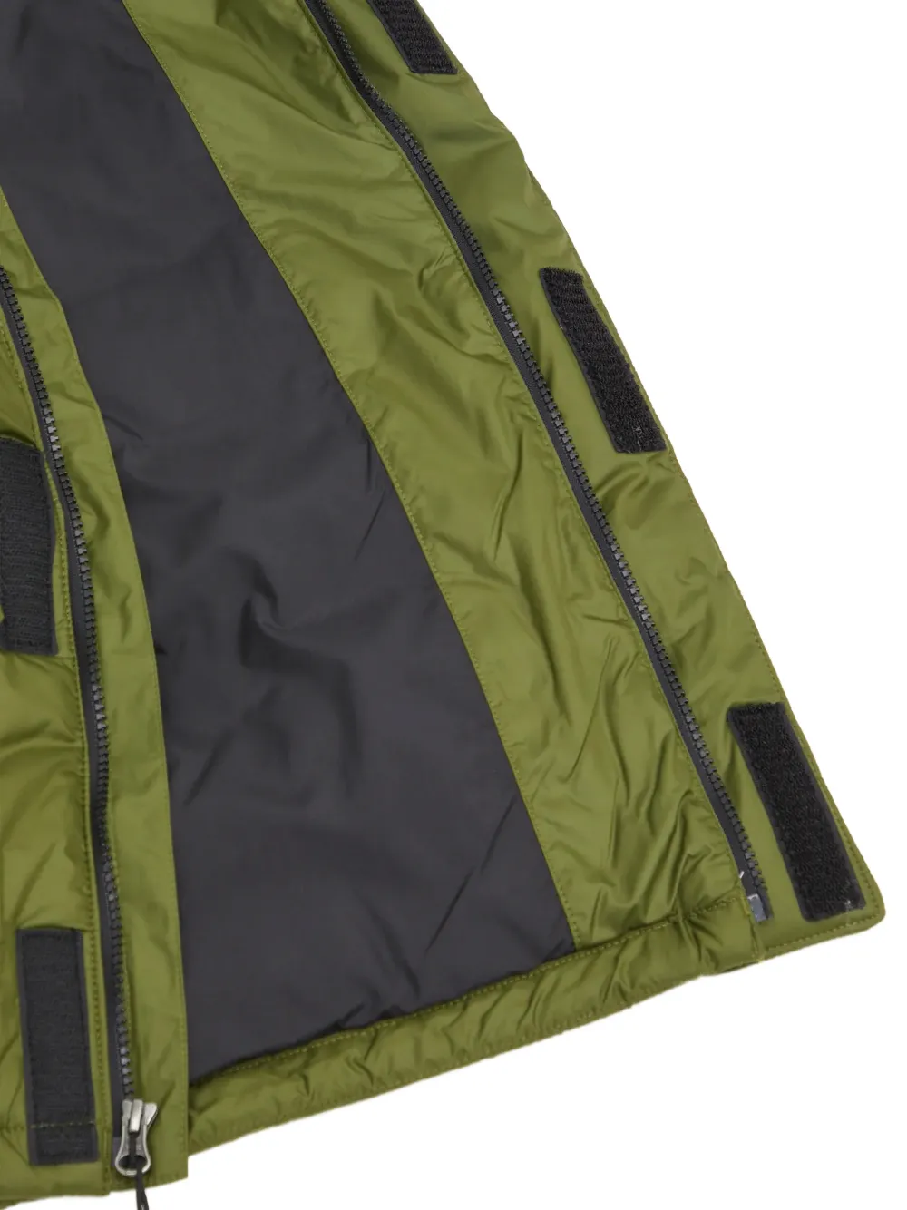 The North Face Tweekleurig jack met capuchon Groen