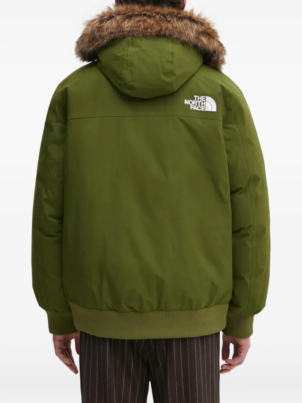 The North Face McMurdo jack met capuchon van imitatiebont Groen