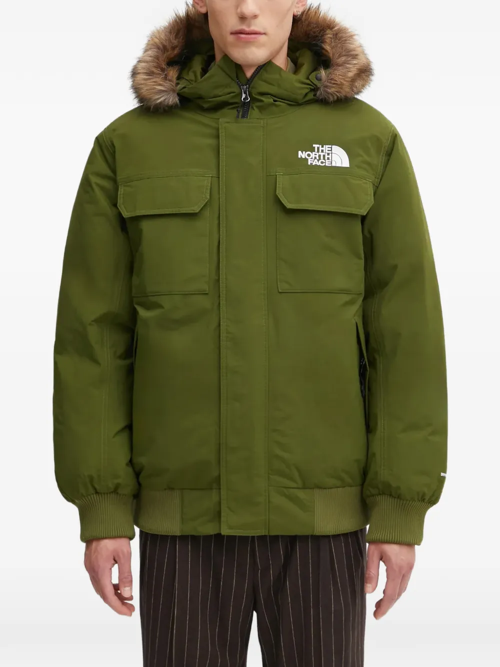 The North Face McMurdo faux-fur-hood jacket - Grün
