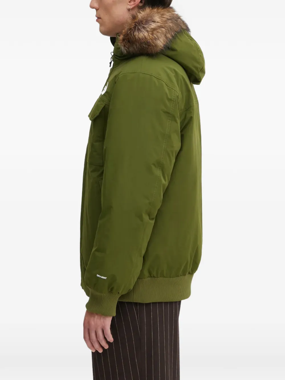 The North Face McMurdo jack met capuchon van imitatiebont Groen