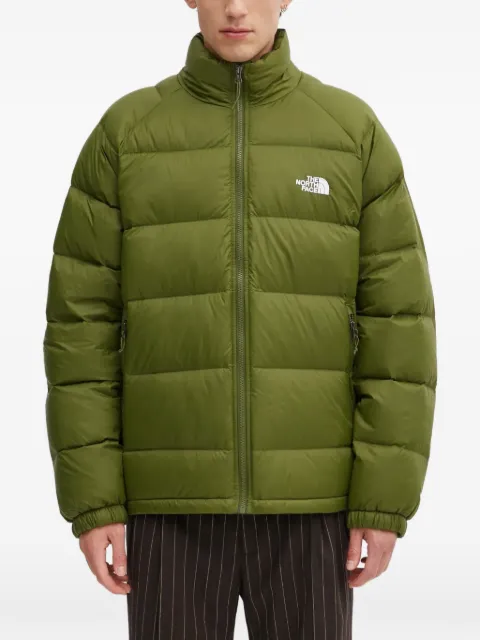 The North Face quilted-design zip-fastening jacket
