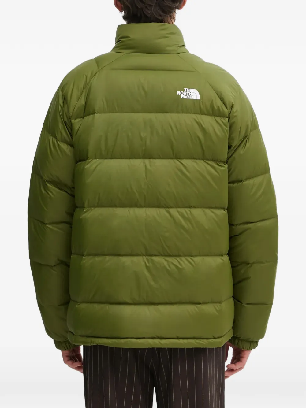 The North Face Gewatteerd jack met ritssluiting Groen
