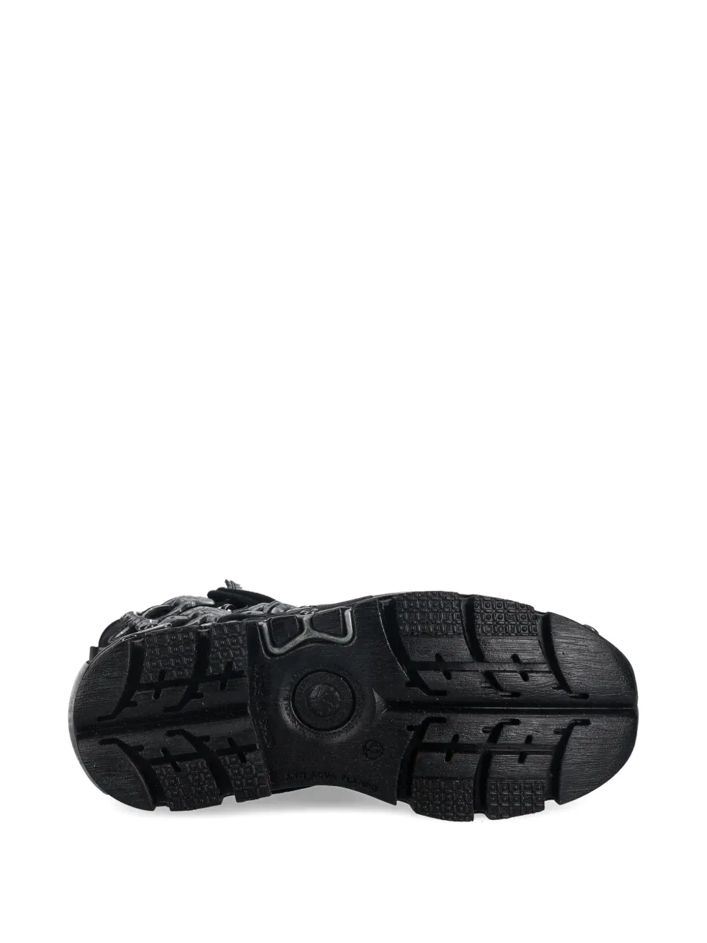 NEW ROCK Laarzen met gespen Zwart