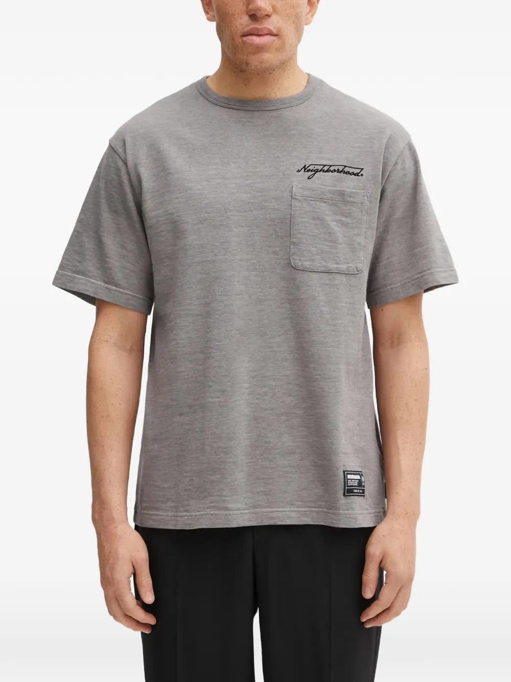 Neighborhood patch-pocket T-shirt - Grigio