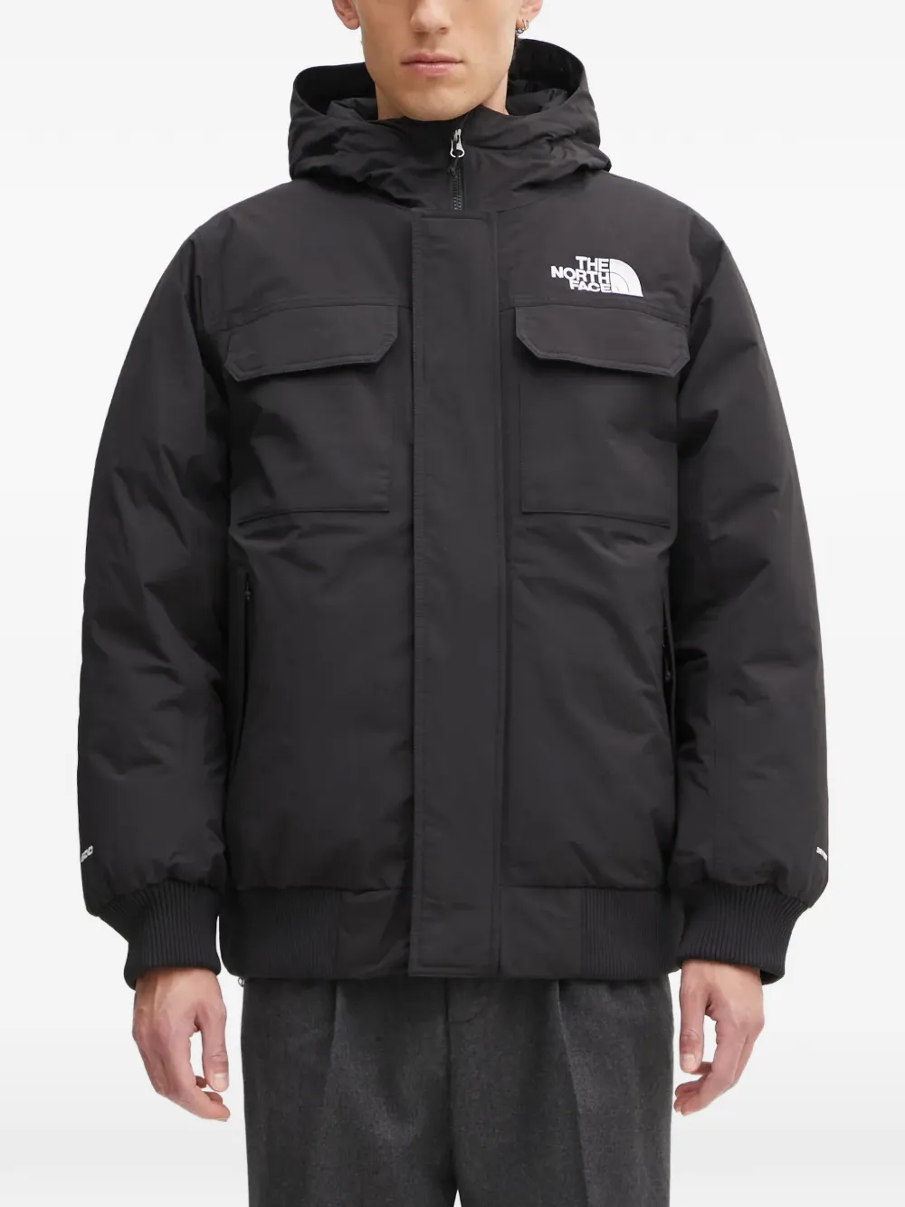 The North Face McMurdo jack met capuchon van imitatiebont Zwart