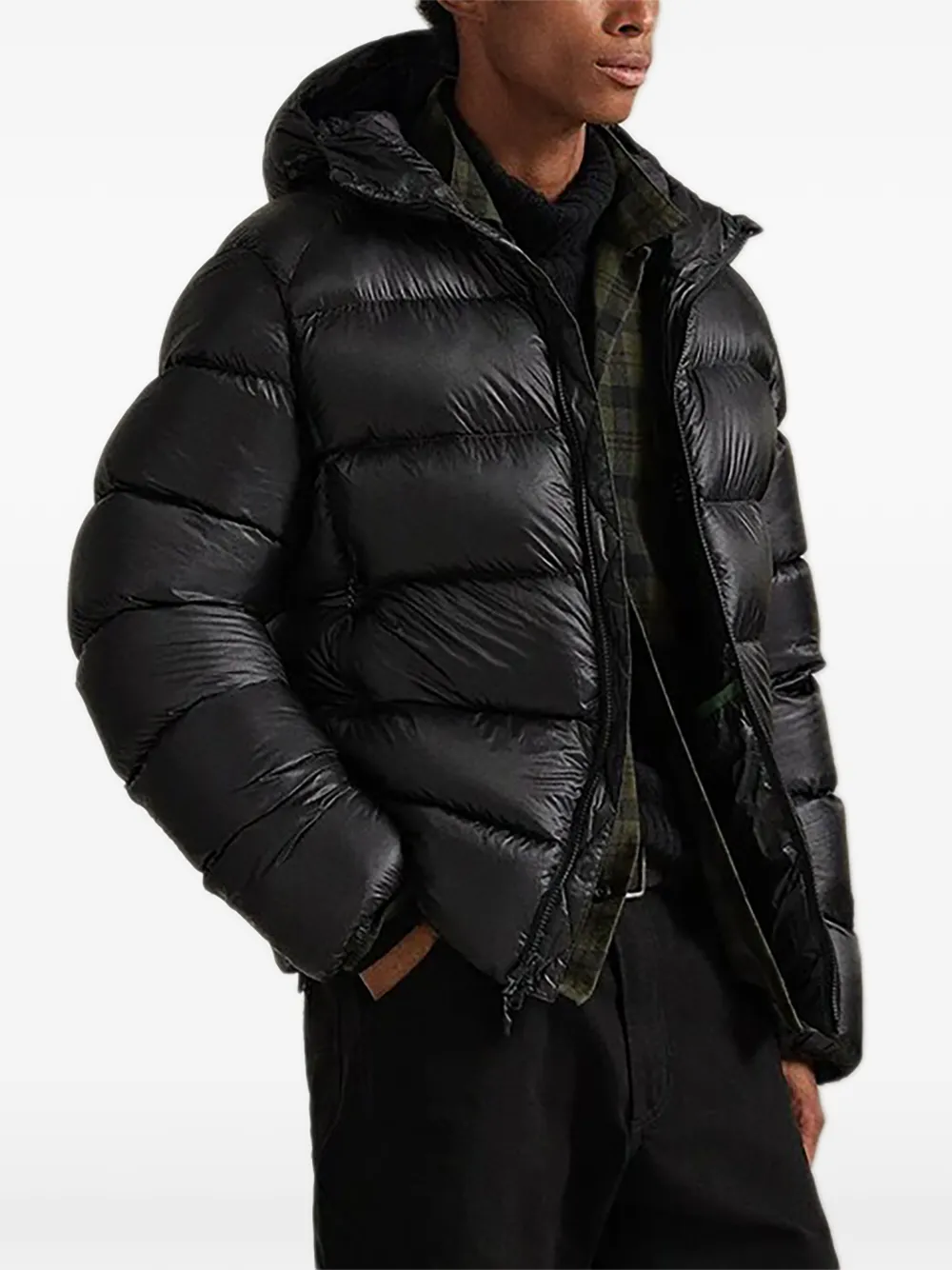 Polo Ralph Lauren hooded puffer jacket - Nero