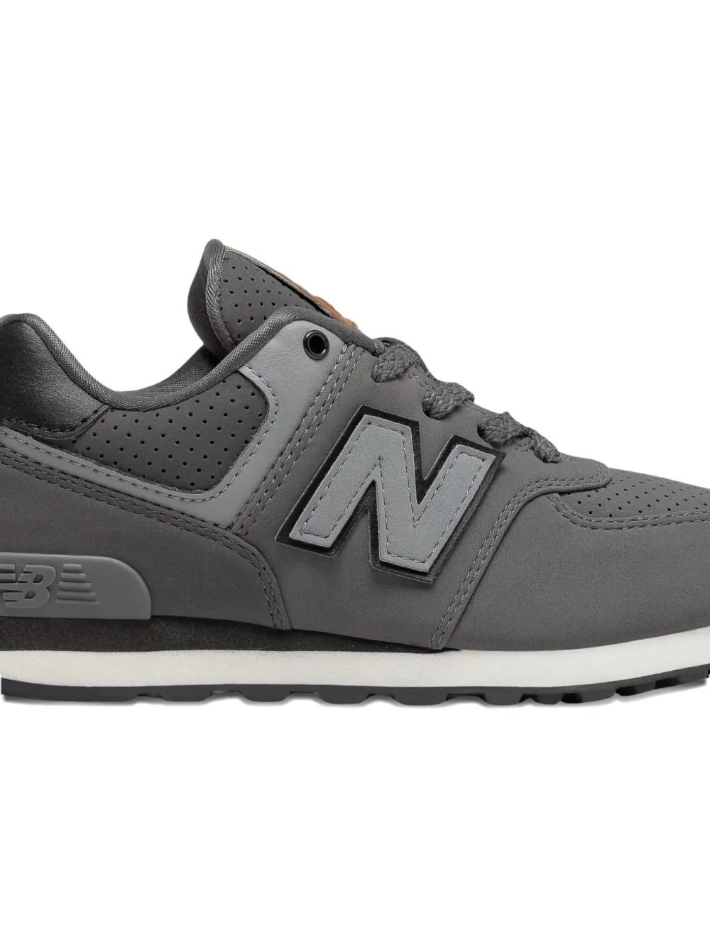 New Balance 574 perforated sneakers Grijs