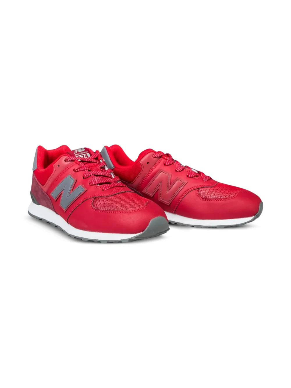 New Balance Kids 574 GS sneakers met vlakken Rood