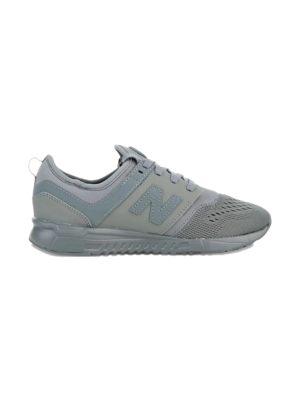 New Balance Kids perforated 'n' sneakers Grijs