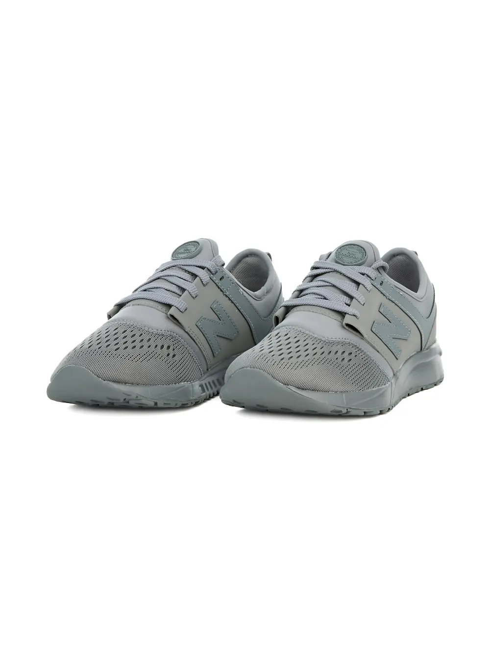 New Balance Kids perforated 'n' sneakers Grijs