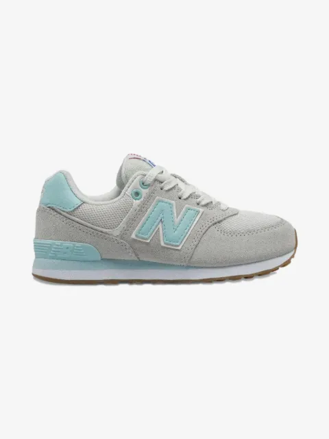 New Balance Kids 574 logo sneakers