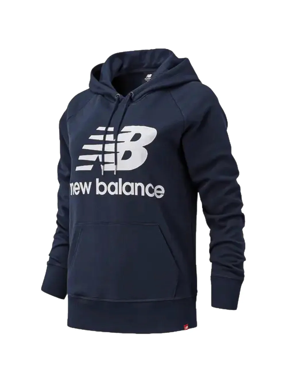 New Balance Felpa Essentials con stampa - Blu