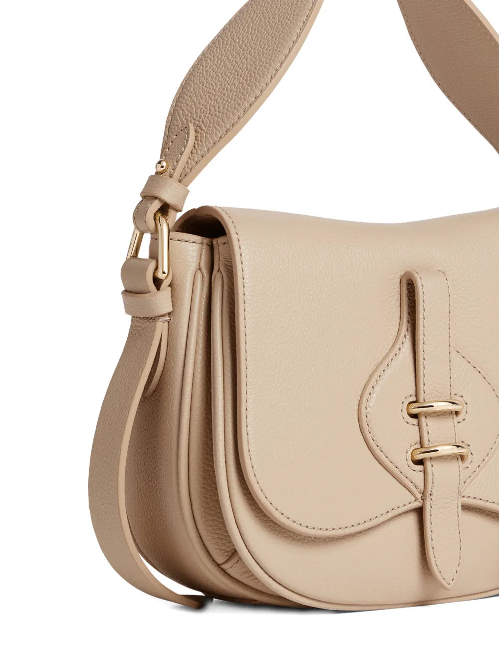 Small Mavery Buckle Shoulder Bag