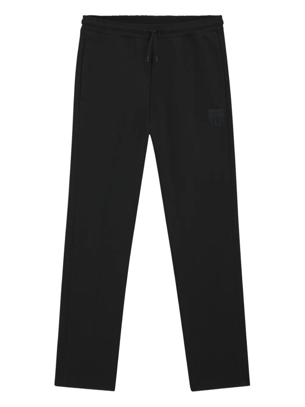 HUGO ribbed logo track pants - Nero