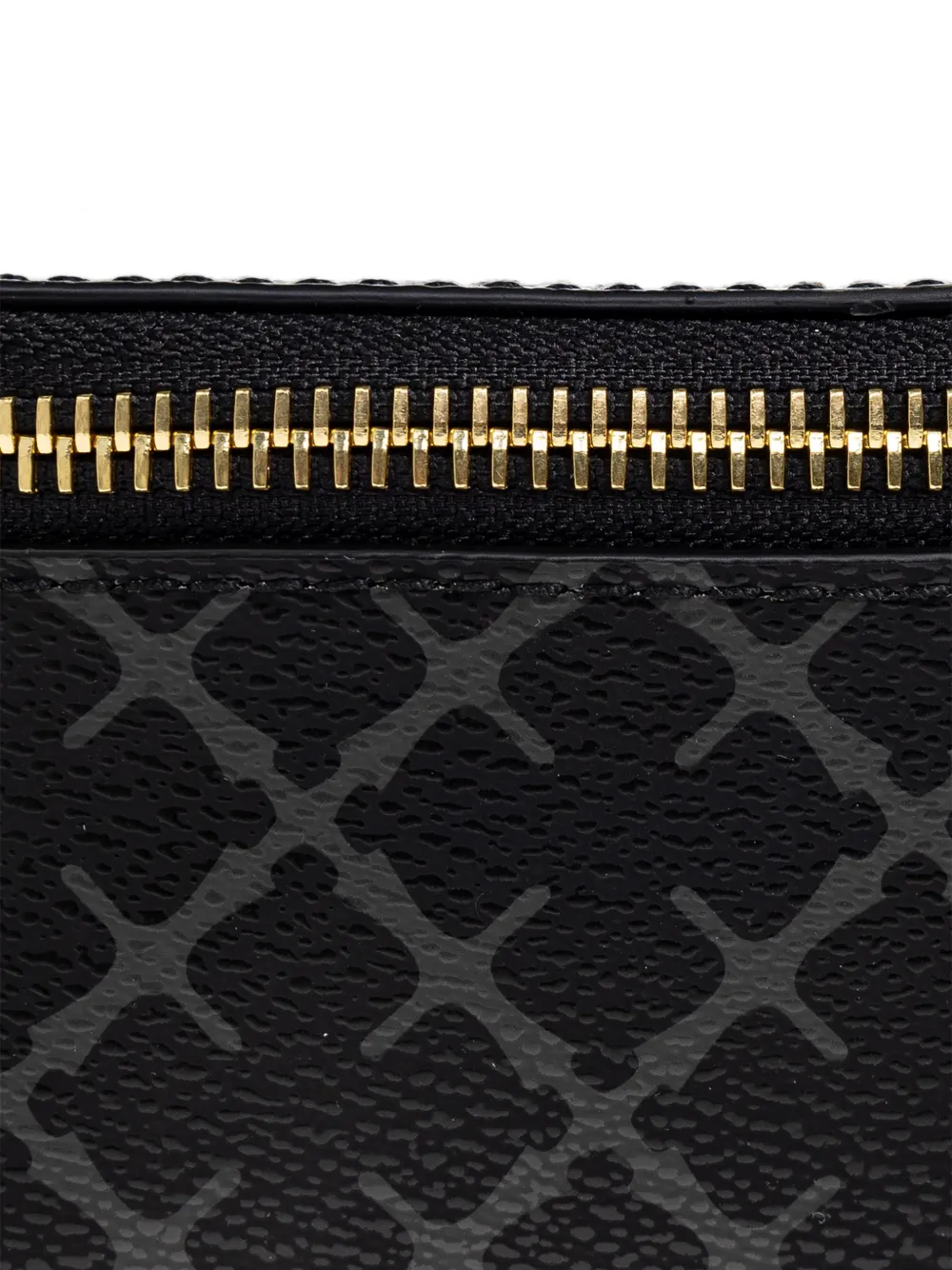 Geometric-Print Zip-Fastening Jewellery Box
