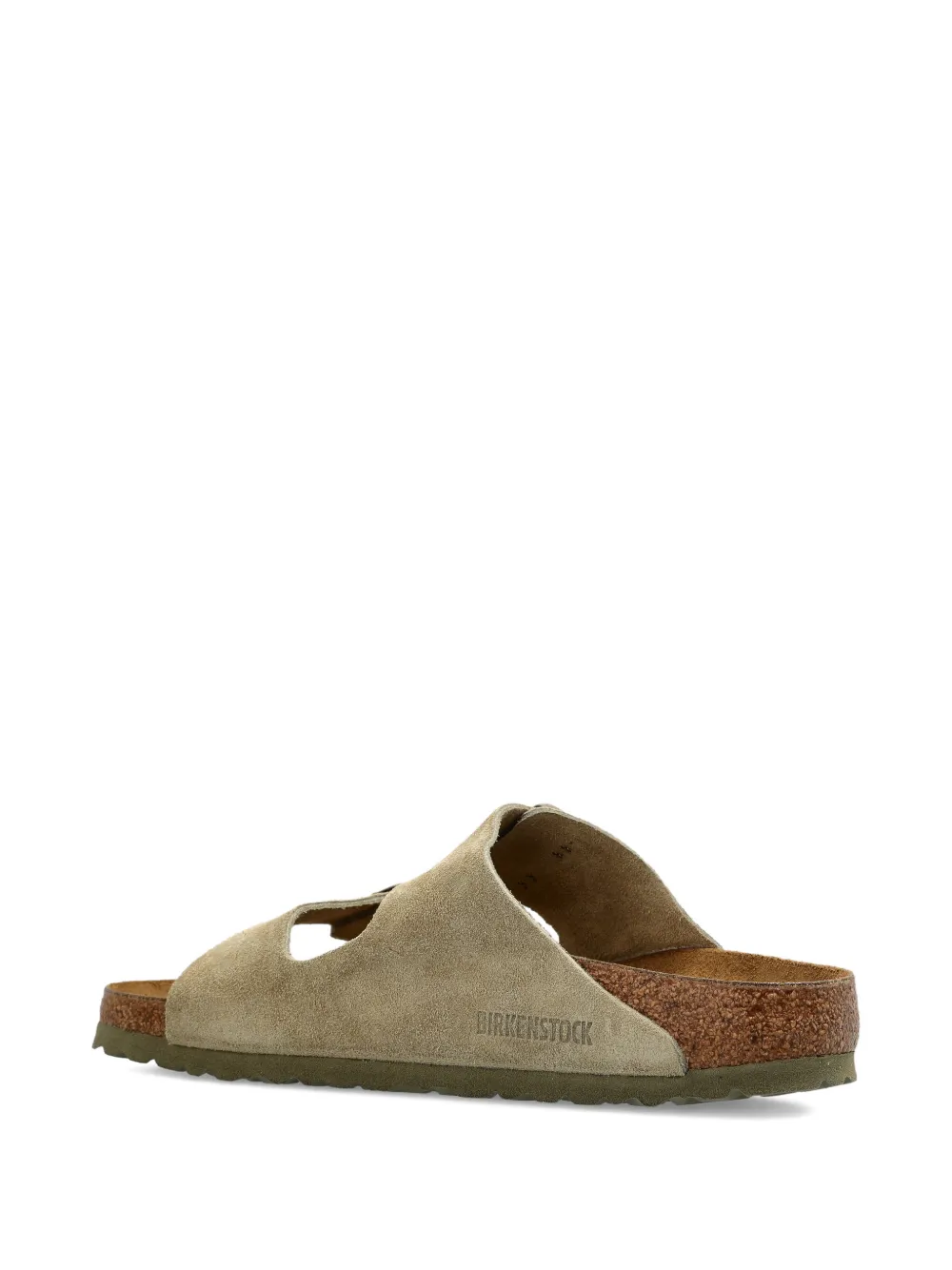Birkenstock Arizona sandalen met gesp Beige