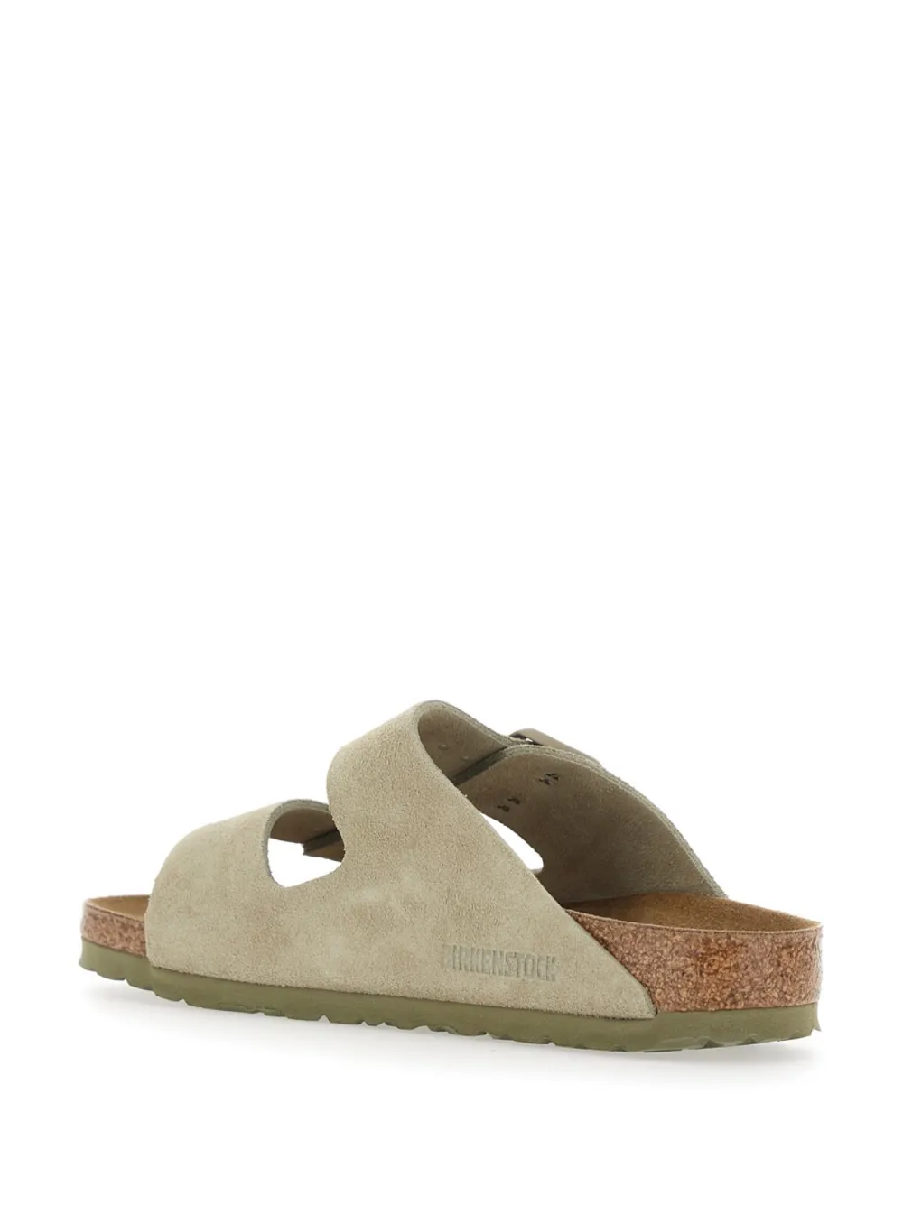Birkenstock Arizona sandalen met gesp Beige
