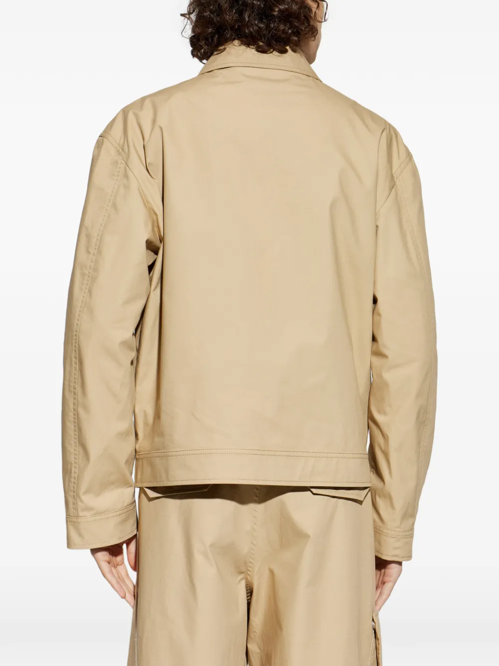 Moschino Jack met klepzak Beige