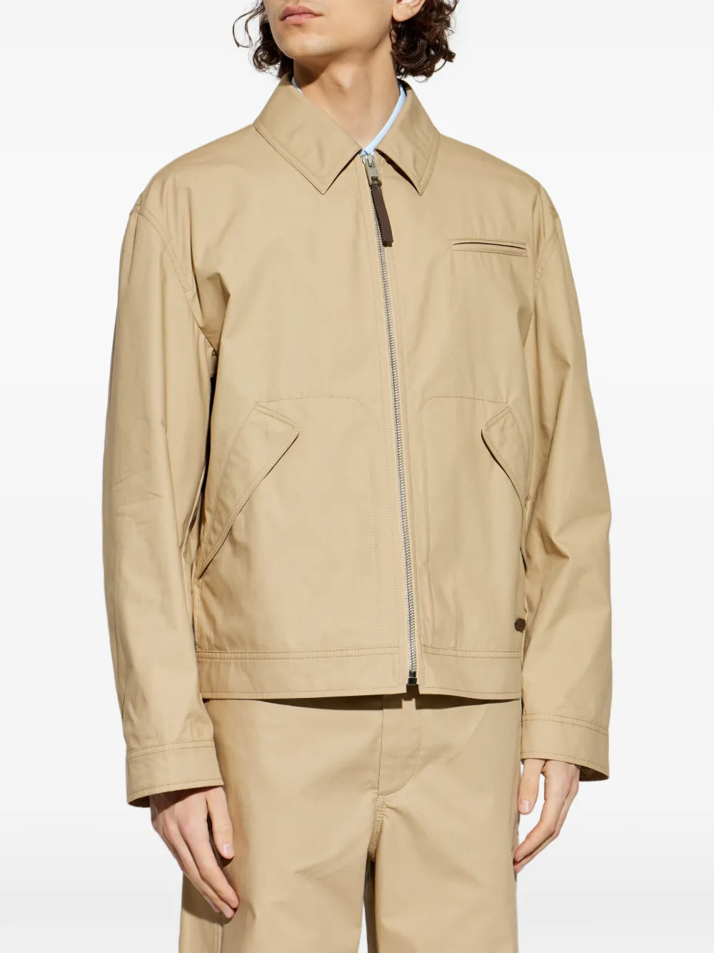  Moschino Flap-pocket Jacket - Neutrals 