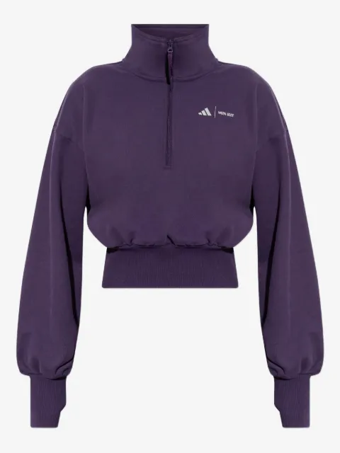 adidas x Moon Boot ribbed zip-up sweater