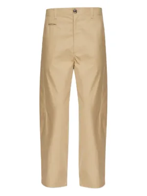 Maison Margiela x Pendleton yoke-detail Trousers | Neutrals | FARFETCH
