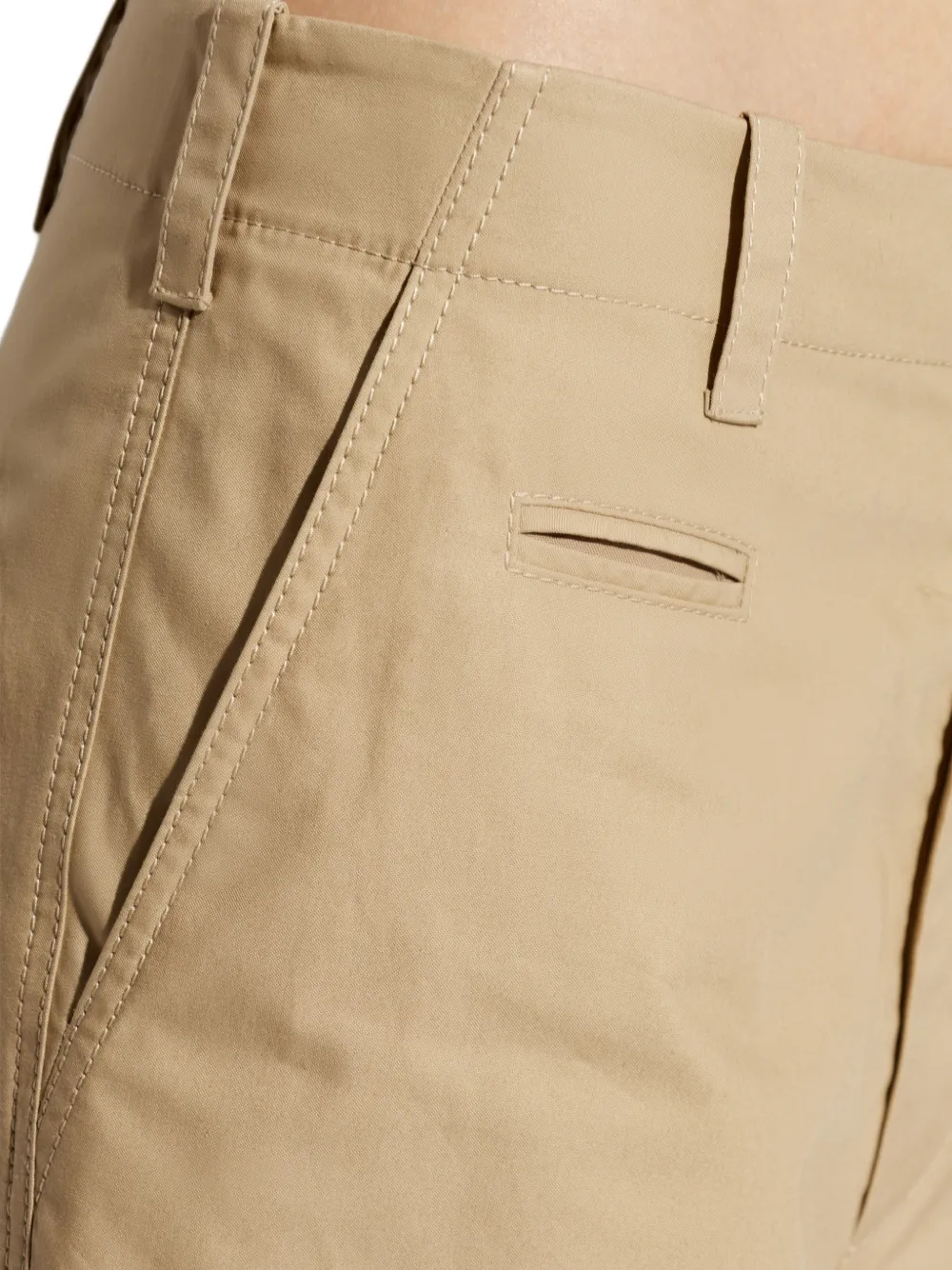 Moschino Broek met zak Beige