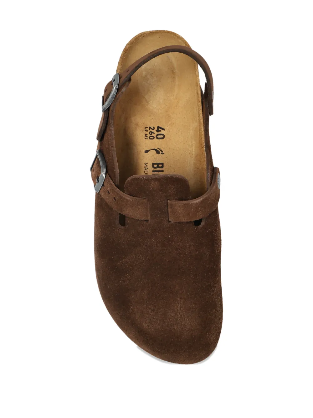 Birkenstock Tokio II muiltjes met gesp Bruin